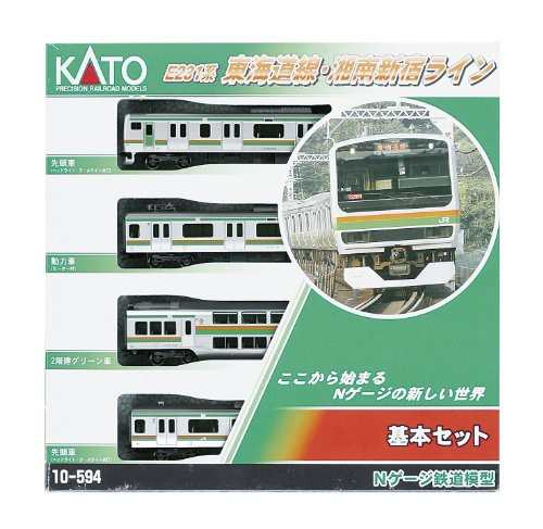 KATO Nゲージ E231系 東海道線・湘南新宿ライン 基本 4両セット 10-594 鉄（中古品）