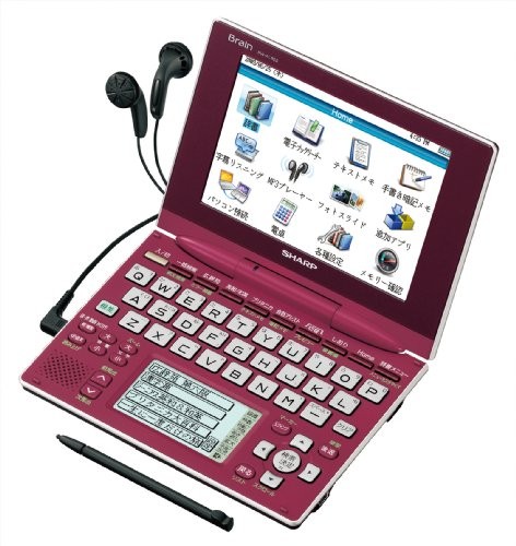 SHARP Brain(ブレーン) Wタッチパネル対応 カラー電子辞書 PW-AC900-（中古品）