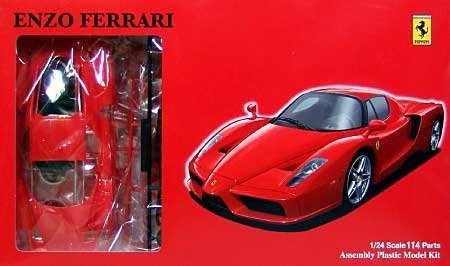 ■※FR8 エンツォ　フェラーリDX1/24　FRシリーズ【フジミ模型】（中古品）