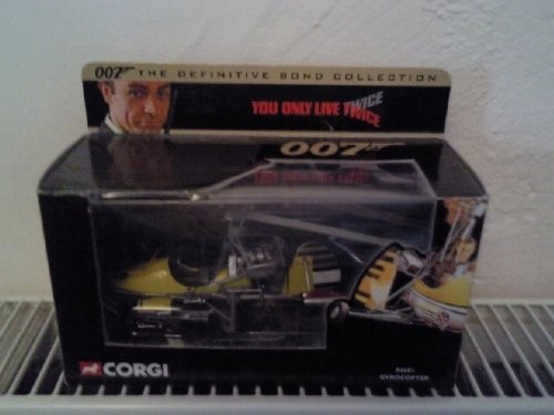 Corgi Appx 1/36 Scale Diecast 04601 Gyrocopter You Only Live Twice 007（中古品）