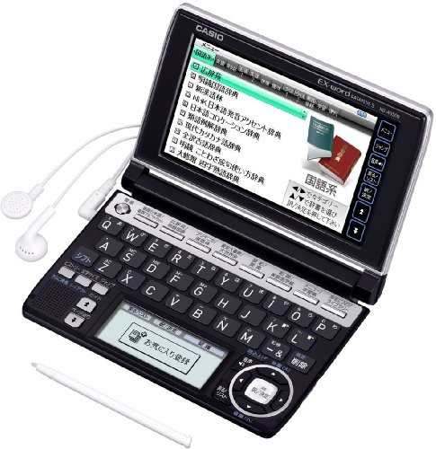 CASIO Ex-word 電子辞書 XD-A6500BK ブラック 多辞書総合モデル （中古品）