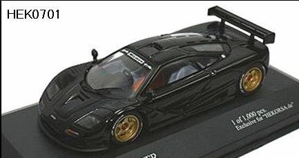 HEKORSA 1/43 マクラーレン F1 GTR ブラック 完成品（中古品）