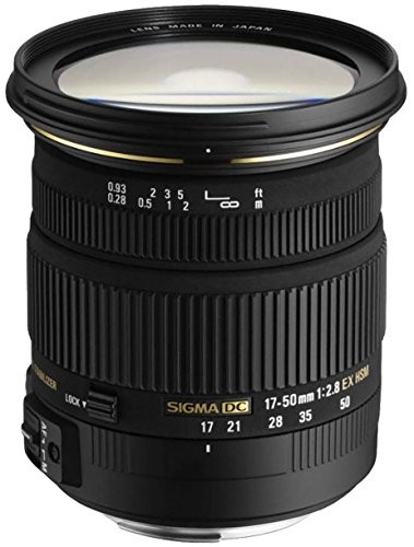 SIGMA 標準ズームレンズ 17-50mm F2.8 EX DC OS HSM ニコン用 APS-C（中古品）