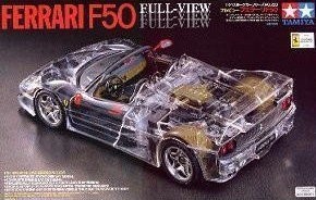 タミヤ 1/24 フルビュー フェラーリF50 (１／２４ スポーツカー:24223)（中古品）