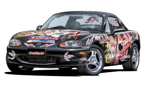 青島文化教材社 1/24 痛車 No.15 Angel Beats! ロードスター 1800RS OP（中古品）