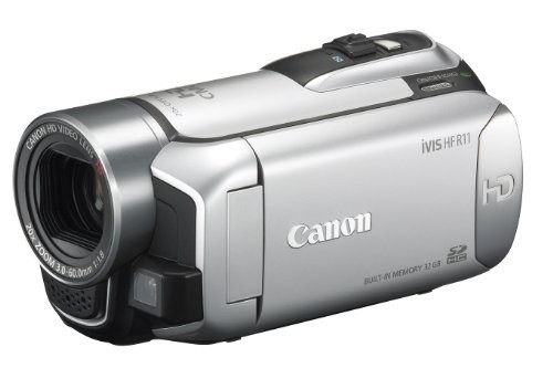 Canon デジタルビデオカメラ iVIS HF R11 スノーシルバー IVISHFR11SL（中古品）