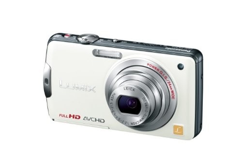 パナソニック デジタルカメラ LUMIX FX700 シェルホワイト DMC-FX700-（中古品）