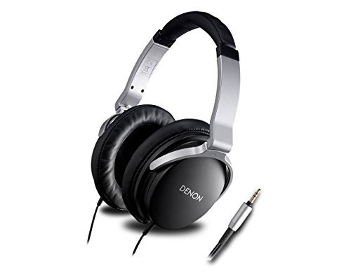 DENON ヘッドホン オーバーイヤー ブラック AH-D1100（中古品）