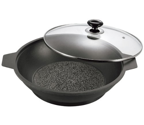 長水 遠赤 アルミグルメ鍋 中 HSK-232（中古品）