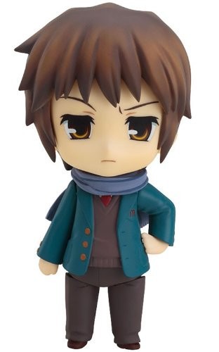 涼宮ハルヒの消失 ねんどろいど キョン消失Ver.(ノンスケールABS&PVC塗装済（中古品）