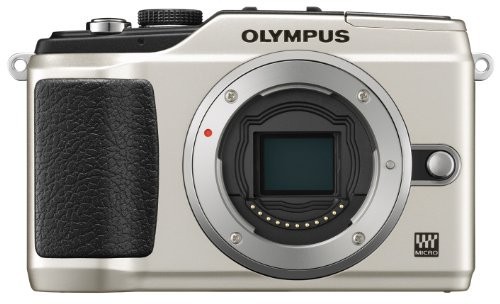 OLYMPUS ミラーレス一眼 E-PL2 ボディ ゴールド E-PL2 BODY GLD（中古品）