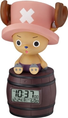 ONE PIECE (ワンピース) 目覚まし時計 キャラクター デジタル トニートニー（中古品）の通販は