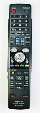 シャープ DVD DV-ACV52用リモコン送信機 0046380185（中古品）