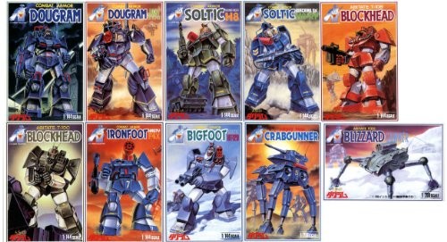 童友社 1/144 1/200 太陽の牙ダグラム コレクターズボックス BOX（中古品）の通販は