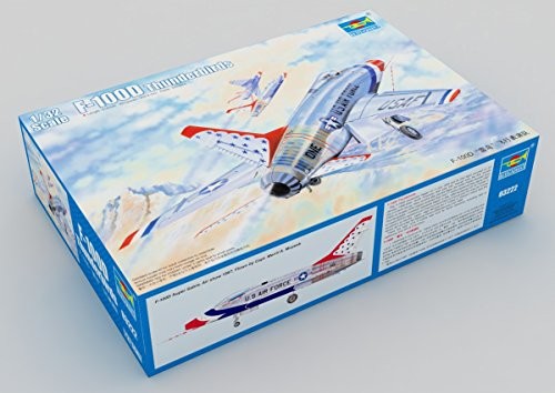 トランペッター 1/32 F-100D スーパーセイバー “サンダーバーズ プラモデ（中古品）