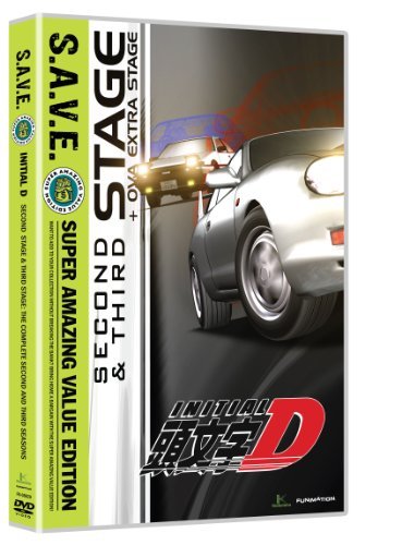 Initial D: Stage Two &amp; Stage Three - Save [DVD] [Import]（中古品）