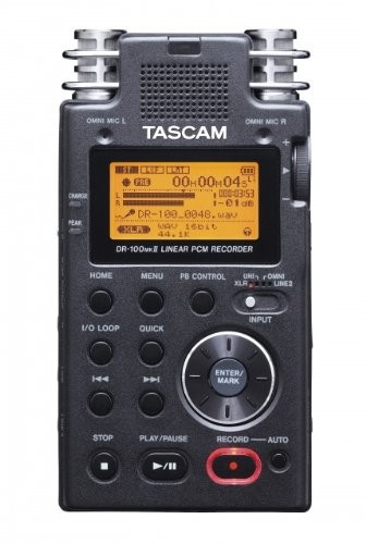 TASCAM リニアPCMレコーダー 24bit/96kHz対応 DR-100MKII（中古品）の通販は