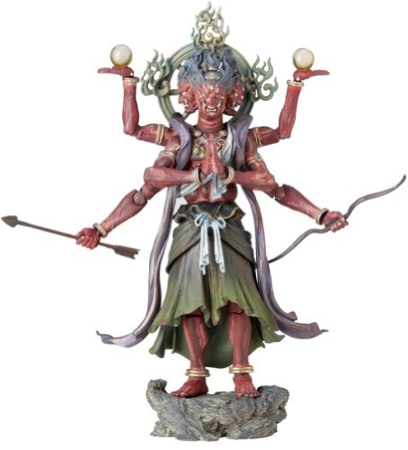 リボルテックタケヤ003 阿修羅 ノンスケール ABS&amp;PVC製 塗装済み アクショ（中古品）