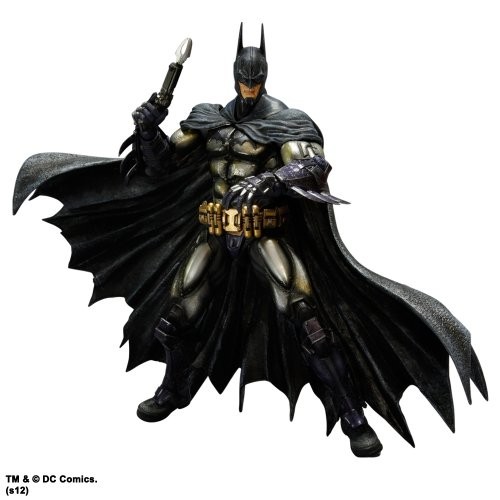 BATMAN: ARKHAM ASYLUM(TM) PLAY ARTS改 -KAI- BATMAN(TM) ARMORED 【バッ（中古品）