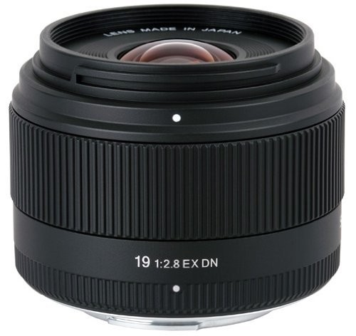 シグマ 19mm F2.8 EX DN MFT マイクロフォーサーズ用 デジタル専用 単焦点（中古品）