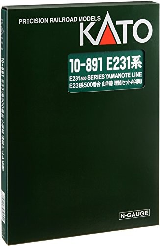カトー Nゲージ 10-891 E231系500番台 山手線 増結セットA (4両)（中古品）
