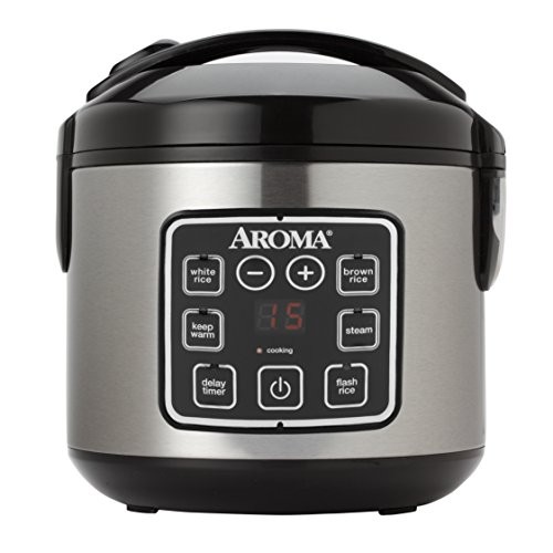 Aroma Digital Rice Cooker and Food Steamer　デジタル炊飯器　食品スチー（中古品）