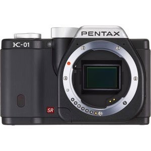 PENTAX ミラーレス一眼カメラ K-01 ボディ ブラック/ブラック K-01BODY（中古品）