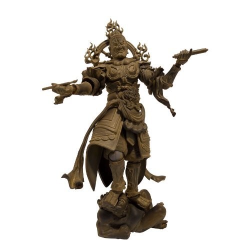 リボルテックタケヤ002EX 広目天 木調版 ノンスケール ABS&amp;PVC製 塗装済み（中古品）