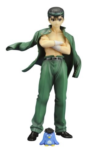 コトブキヤ 幽☆遊☆白書 ARTFX J 浦飯幽助 1/8スケール PVC塗装済み完成品（中古品）
