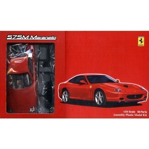 ■【フジミ模型】(1/24)　FRシリーズ FR2 575Mマラネロ DX プラモデル（中古品）