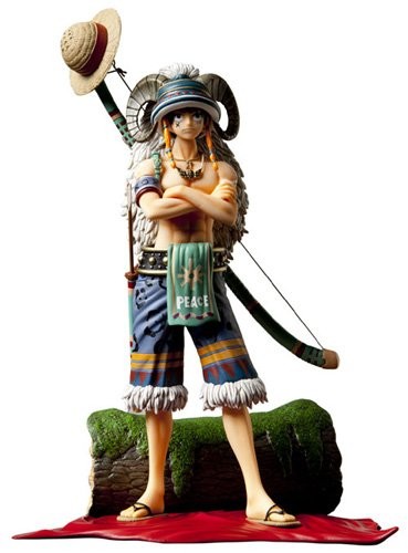 DOOR PAINTING COLLECTION FIGURE エテ公・D・ルフィ 毛の荒物ver（中古品）