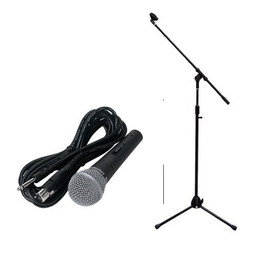 マイク・スタンドセット ブームマイクスタンド MBCS/BK + ダイナミックマイ（中古品） 9,537円