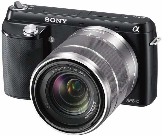 SONY ソニー デジタル一眼カメラ「NEX-F3」レンズキット(ブラック) （中古品）の通販は