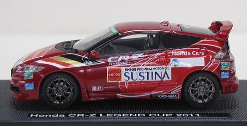 エブロ 1/43 Honda CR-Z LEGEND CUP 2011 SET C 完成品（中古品）