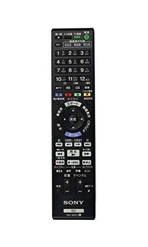 SONY 純正ブルーレイディスクレコーダー用リモコン RMT-B007J（中古品）の通販は