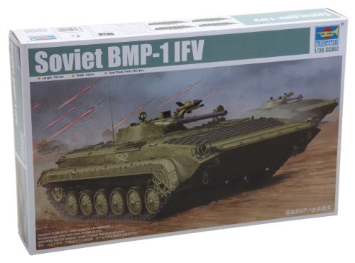 トランペッター 1/35 ソビエト軍 BMP-1 歩兵戦闘車 プラモデル（中古品）