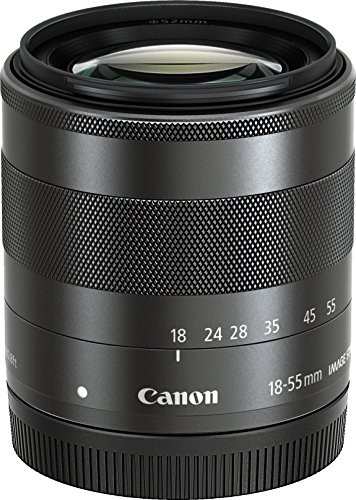 Canon 標準ズームレンズ EF-M18-55mm F3.5-5.6IS STM ミラーレス一眼対応（中古品）