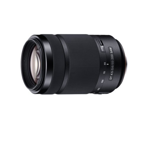 ソニー SONY 望遠ズームレンズ DT 55-300mm F4.5-5.6 SAM APS-Cフォーマッ（中古品）
