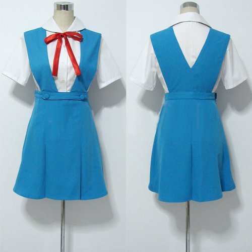 コスプレ衣装 新世紀エヴァンゲリオン 綾波レイ/アスカ 女子制服 コスチュ（中古品）の通販は 4,590円