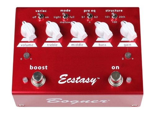 Bogner Ecstasy Red ギターエフェクター（中古品）