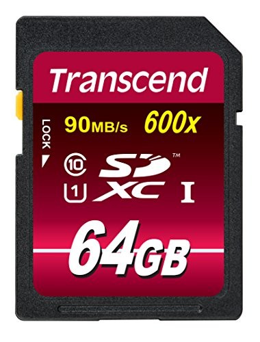 Transcend SDXCカード 64GB Class10 UHS-I対応 TS64GSDXC10U1（中古品）