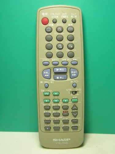 シャープ ビデオ・DVDリモコン G1289SA（中古品）の通販は