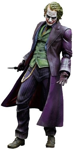 THE DARK KNIGHT TRILOGY PLAY ARTS改 ジョーカー(PVC塗装済みアクションフ（中古品）の通販は