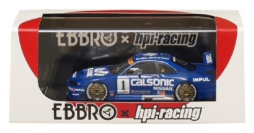 エブロ 1/43 CALSONIC Skyline GT-R (#1) 1995 JGTC Sugo 完成品（中古品）