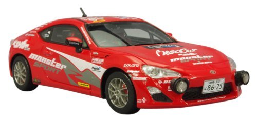LA-X 1/43 トヨタ 86 ベストカーウィズモンスター86 2012年 全日本ラリー（中古品）