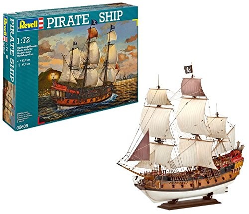 ドイツレベル 1/72 Pirate Ship 05605 プラモデル（中古品）の通販は