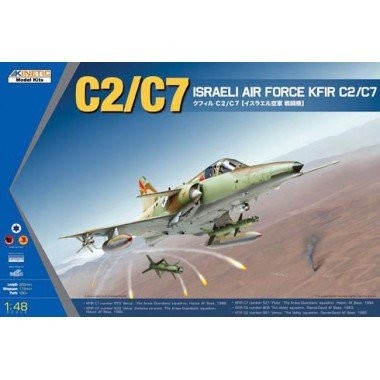 キネティック 1/48 イスラエル空軍 クフィール C2/C7 プラモデル KNE48046（中古品）