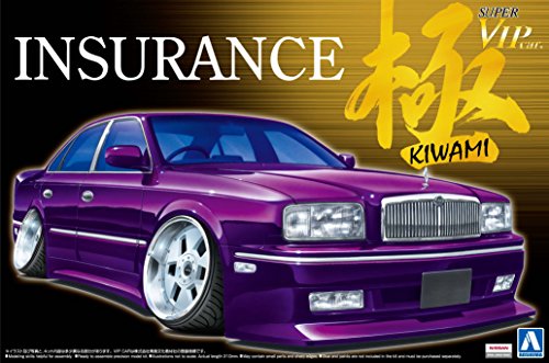 青島文化教材社 1/24 スーパーVIPカーシリーズ No.105 極 インシュランス（中古品）