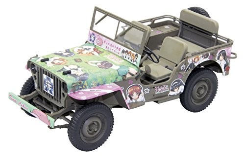 ファインモールド ガールズ&パンツァー アメリカ陸軍1/4トン 4x4トラック 1（中古品）の通販は