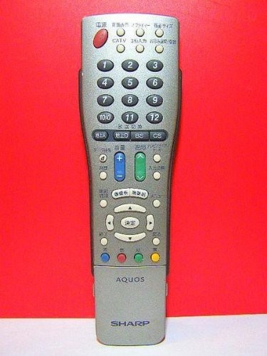 シャープ テレビリモコン GA434WJSA（中古品）